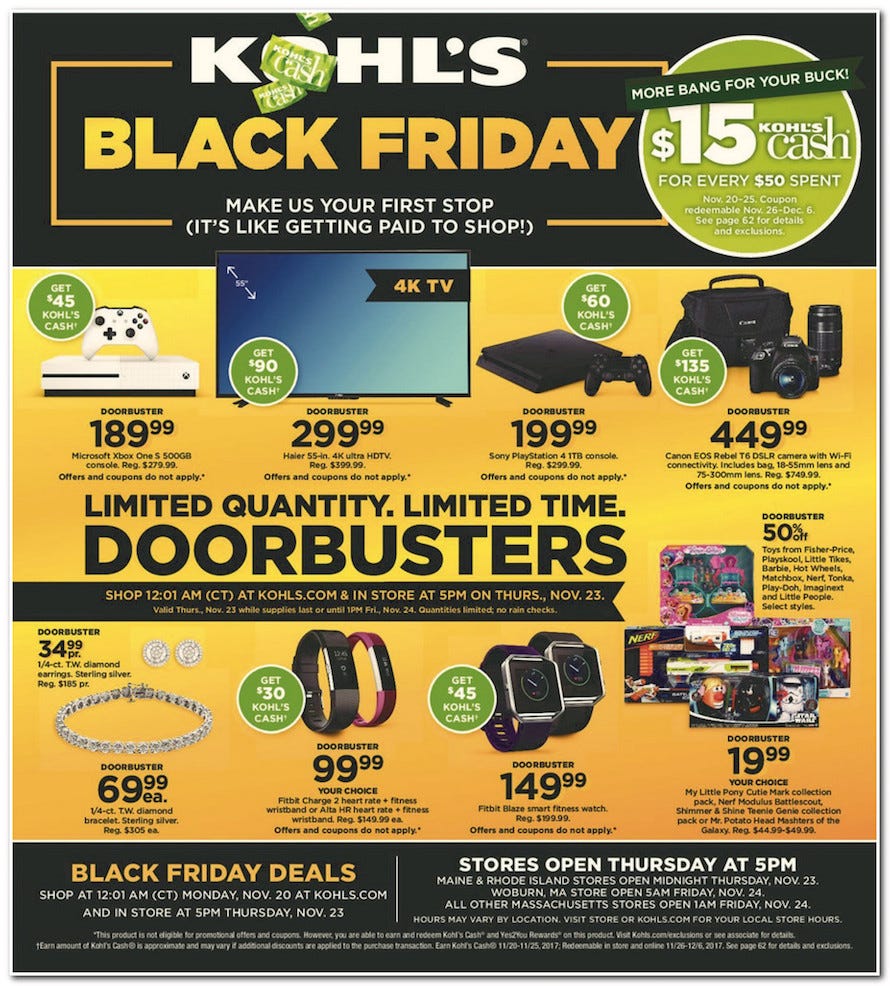 kohls black friday ad